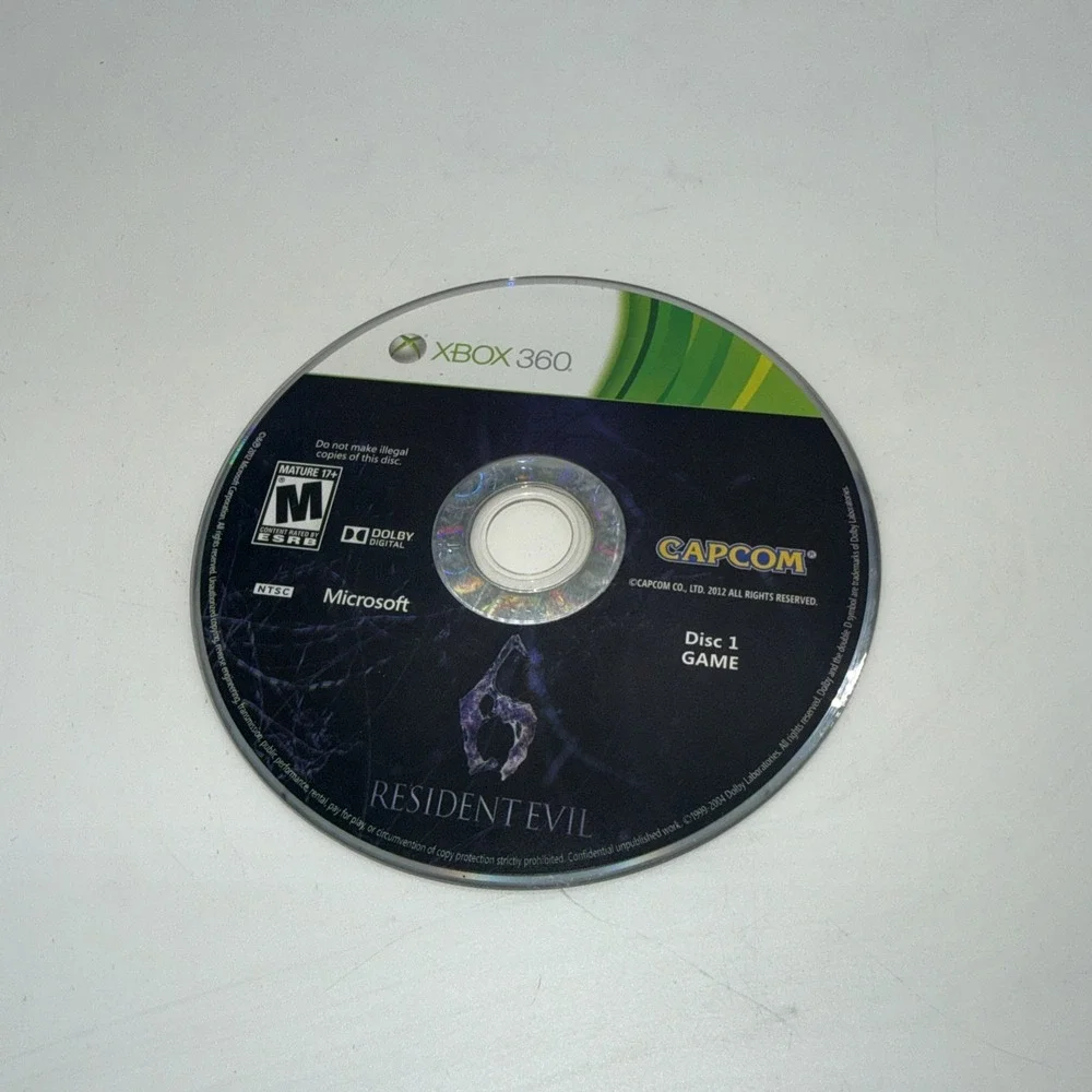 Resident Evil 6 Voice Over Pack (Disc 2) - Disc Only (XBOX 360) Tested